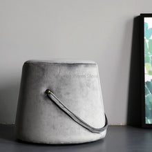 Load image into Gallery viewer, Velvet Bucket Ottoman