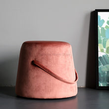 Load image into Gallery viewer, Velvet Bucket Ottoman